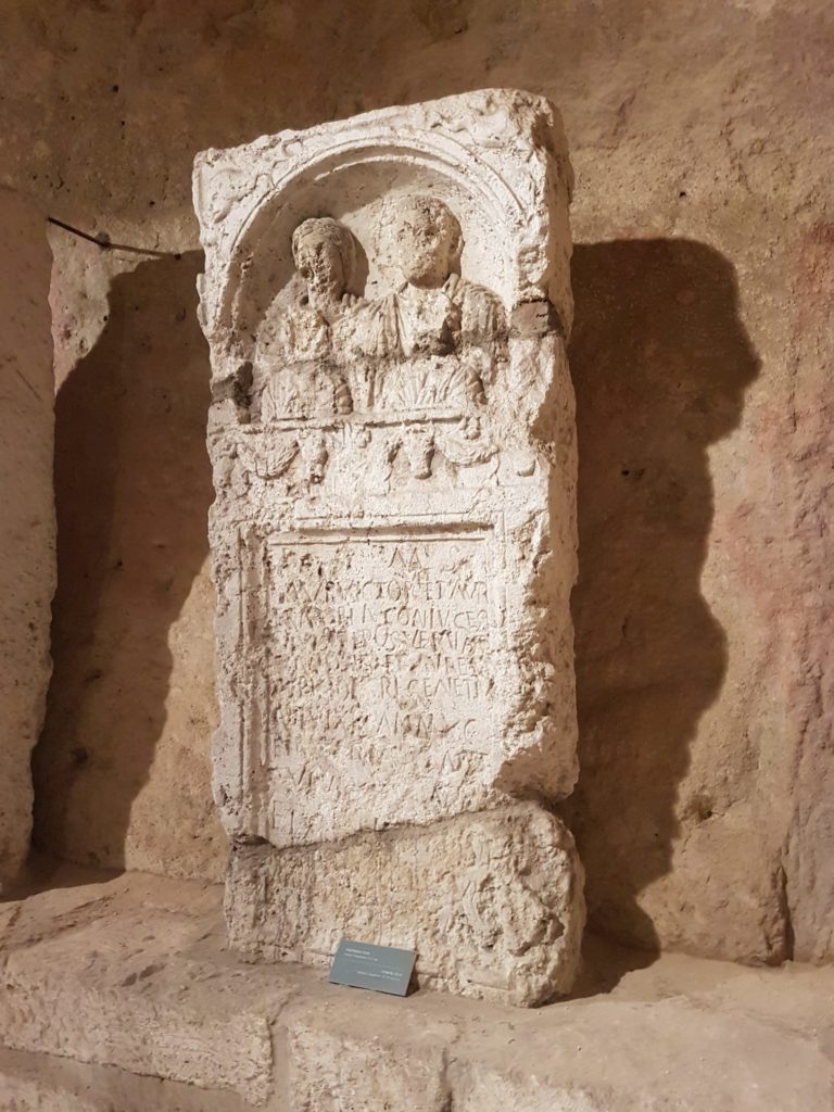 A old underground monument in Kalemegdan